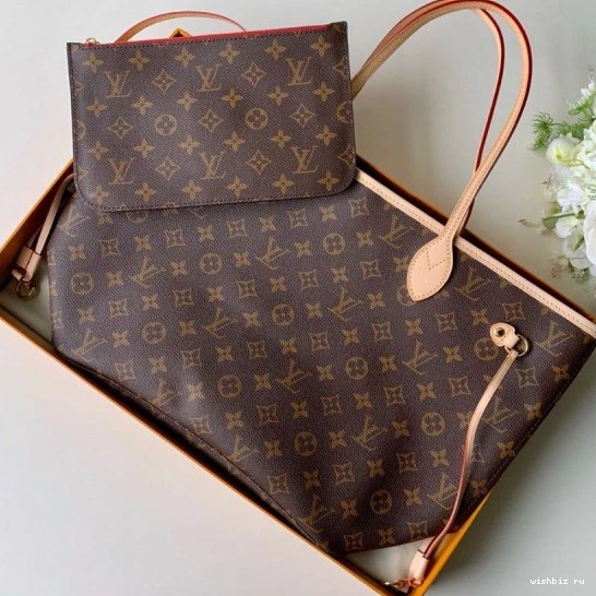 WIS VUITTON NEVERFULL LOUIS MM 0826